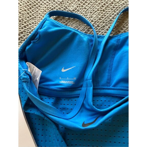 NWT-Nike Swim Essentials Women's Layered Tankini- size Medium 💙 Photo Blue - Picture 12 of 16